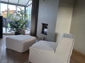 Modulinė sofa–fotelis su pufu (nauja) - nuotraukos Nr. 3