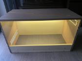 Terariumas 80x40x47.5 su LED ir pakeliamu dangčiu - nuotraukos Nr. 2