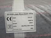 Elektrinis grindų šildymo kilimėlis 150 W/m² - nuotraukos Nr. 3