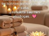 Atpalaiduojantis masažas Vilniuje (Salininkai)