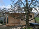 Sandeliukas su pavėsine stogine tik 1300 eur