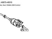 Lexus Rx450h Aktyvus stabilizatorius, 48870-48010 - nuotraukos Nr. 2