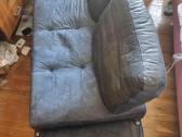Odinė sofa, italų gamybos