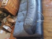 Odinė sofa, italų gamybos - nuotraukos Nr. 2