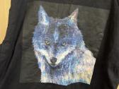 Uniqlo Kenshi Yonezu Final Fantasy Wolf Juoda XL - nuotraukos Nr. 9