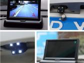 Belaide galinio vaizdo parkavimosi kamera su LCD