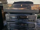 Patefonas sony,pioneer pl12d patefonas