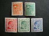 A. Smetona Standartai Lietuva 1936 Mlh lit408/2sp