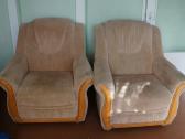 Du foteliai ir sofa