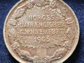 Norvegija 2 kronos ,1907