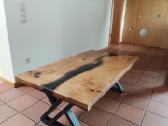 Epoksidinės dervos kavos staliukas - nuotraukos Nr. 6