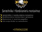 Santecnikos darbai ir kondicionieriu montavimas