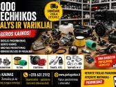 Sodo technikos dalys ir varikliai – Geros Kainos!