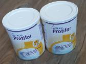 2 vnt. Protifar baltymų milteliai, kaina 20€