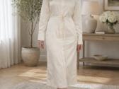 Silkine ilga suknele