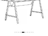 Ikea Utespelare stalas (16080) – puikios būklės - nuotraukos Nr. 5