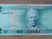 2 litai 1993 m.