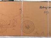Gt73 ridingtimes elektrinis dviratis 1200w