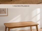 Ąžuolinis staliukas - nuotraukos Nr. 7