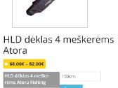 Atora 1,5m kietas dėklas. - nuotraukos Nr. 2