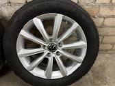 Oem VW Ratlankiai R17merano su padangom 215/55/r17 - nuotraukos Nr. 3