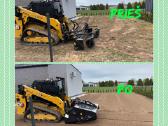 Žemės frezavimas kultivavimas grebimas bobcat tech - nuotraukos Nr. 2