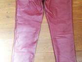 Bpc odos imitacijos kelnės M bordo skinny nau - nuotraukos Nr. 2