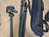 Benro A2970f trikojis su Manfrotto galva