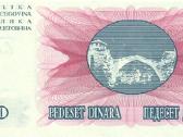 Bosnia and Herzegovina 50 dinara 1992. Unc. P