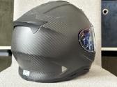 Motociklo šalmas Dexter XL 61-62 cm karbon stilius - nuotraukos Nr. 4