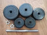 Gumuotas hantelis 32 kg - nuotraukos Nr. 2