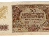 Lenkija 10 zlotų 1940