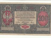 Lenkija 100 markių 1916