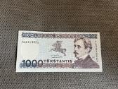 1000 Litų 1991 m.