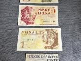 Suvenyriniai Žemaitijos banknotai
