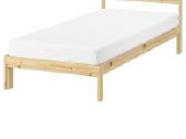 Ikea lovos rėmas, čiuzinys, grotelės