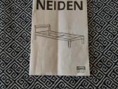Ikea lovos rėmas, čiuzinys, grotelės - nuotraukos Nr. 2