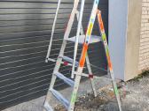 Zarges pastatomos kopėčios su aikštele 1,31 m