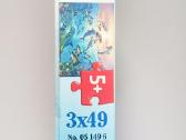 Dėlionė "Povandeninis gyvenimas" 3x49 det. +5m. Ra - nuotraukos Nr. 4