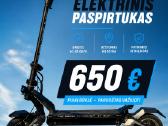 Galingas elektrinis paspirtukas