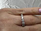 1.16ct natūralių deimantų žiedas (vs–si) 585 bal - nuotraukos Nr. 2