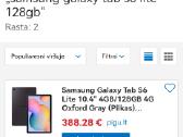 Galaxy tab s6 Lite 128 GB/4 GB grey Sm-p625 128gb - nuotraukos Nr. 3