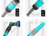 Automatinė sodo žarnos ritė 30 m 20 m+3m wuber - nuotraukos Nr. 5