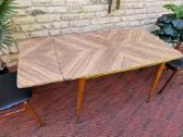 Vintažinis mid century stalas -transformeris