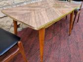 Vintažinis mid century stalas -transformeris - nuotraukos Nr. 2