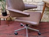 Vintažinė mid century autorinė darbo kėdė