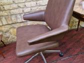 Vintažinė mid century autorinė darbo kėdė - nuotraukos Nr. 7