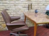 Vintažinė mid century autorinė darbo kėdė - nuotraukos Nr. 10