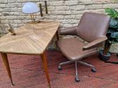 Vintažinė mid century autorinė darbo kėdė - nuotraukos Nr. 20