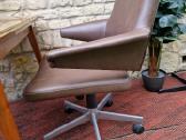 Vintažinė mid century autorinė darbo kėdė - nuotraukos Nr. 28